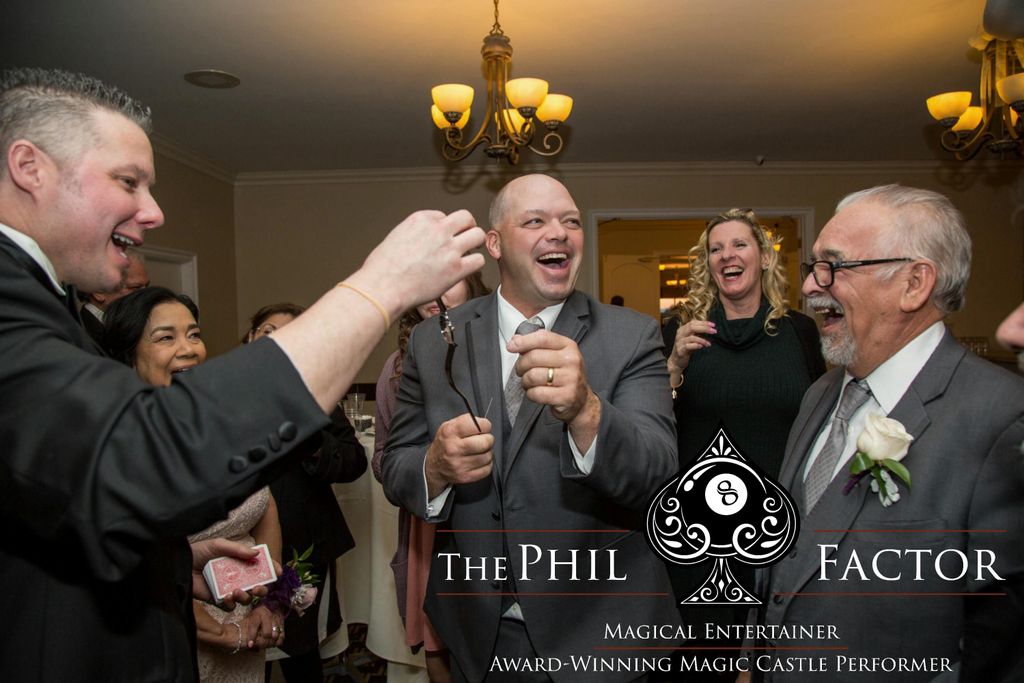 A little time travel fun with the wedding party!