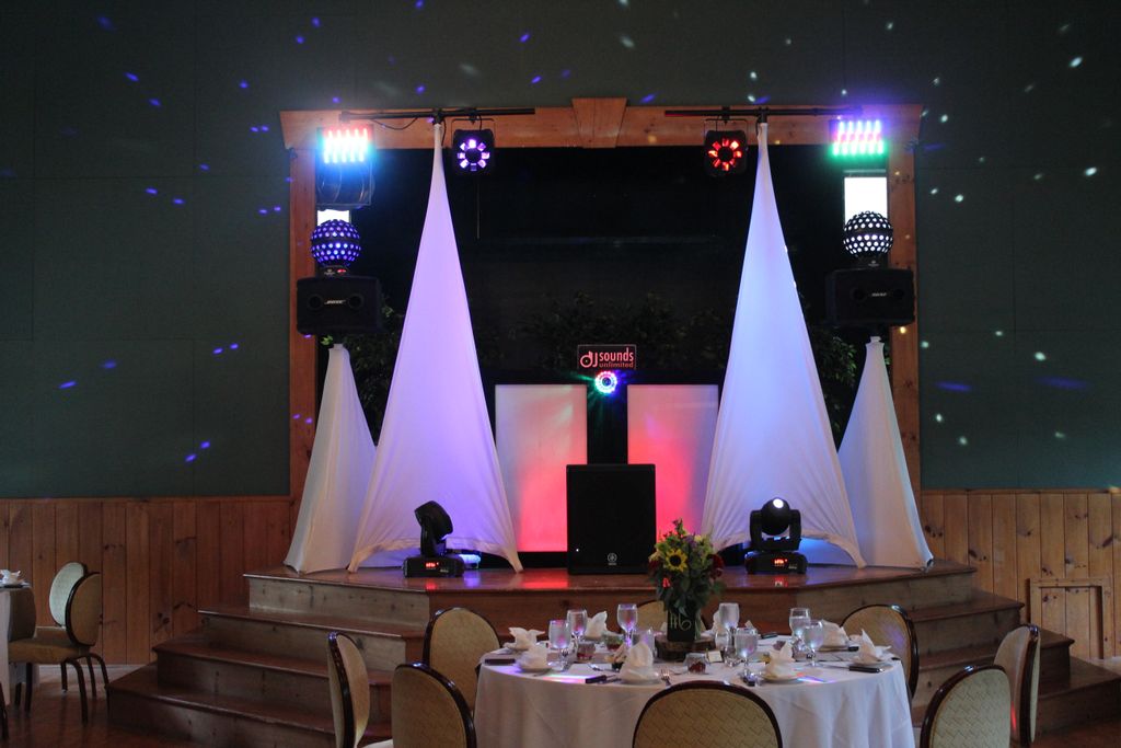Traditional Wedding Set up located at Dover Furnac