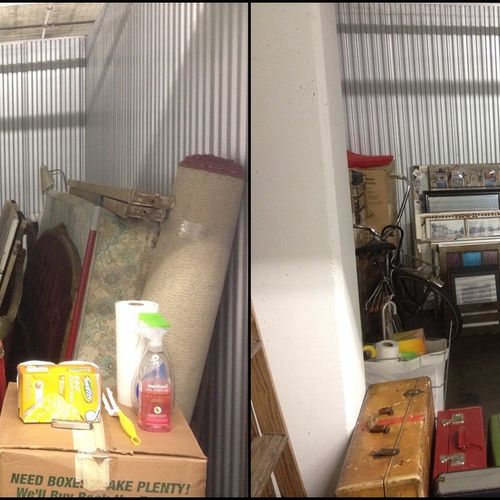 Storage Unit: Before and After