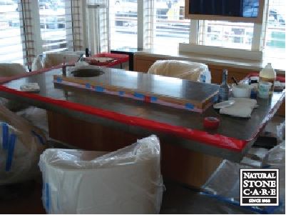 Example of Our Thorough Preparation Masking