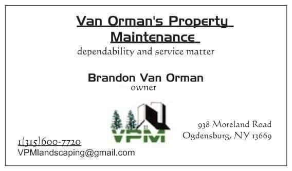 Van Orman's Property Mantinance