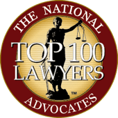 Rated among the top 100 lawyers by The National Ad