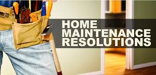 Let us help you with your home maintenance resolut