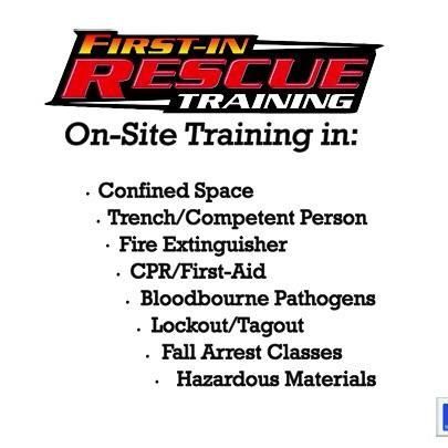 First-In Rescue Training, LLC