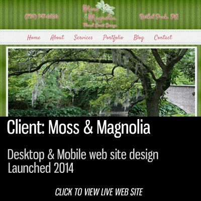 Moss & Magnolia provides floral services all over 