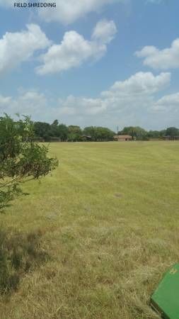Large Field or Pasture Mowing