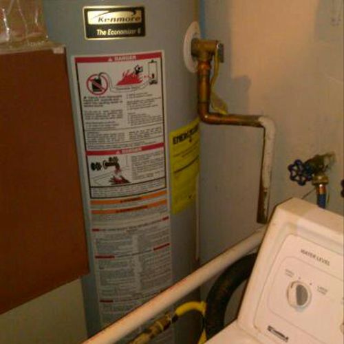 Hot water heater installs dont pay those high doll