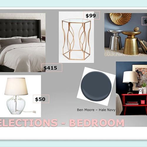 Example Custom Bedroom Interior Decor Package