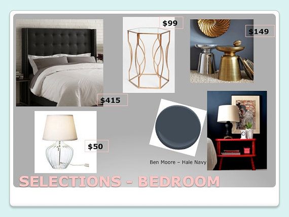 Example Custom Bedroom Interior Decor Package