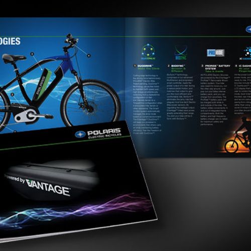 Product catalog designed for Evantage Electric Bic