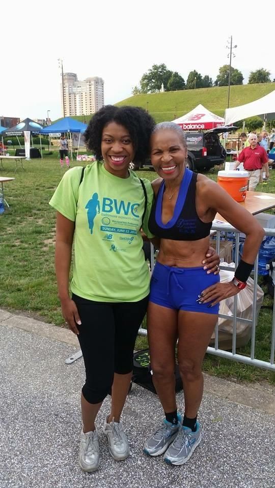 Me and the famous Ernestine Shephard