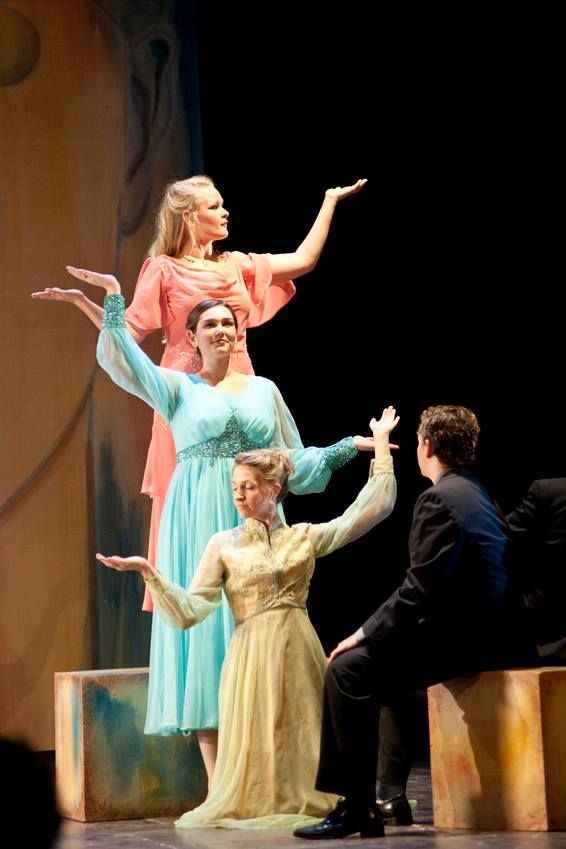 Performing the role of Bianca from Puccini's La Ro