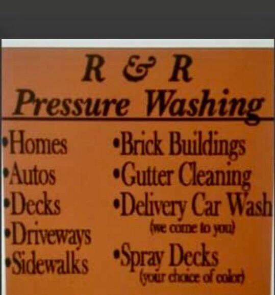 R&R Pressure Washing