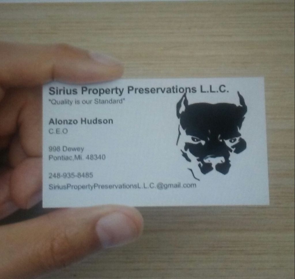 Sirius Property Preservations