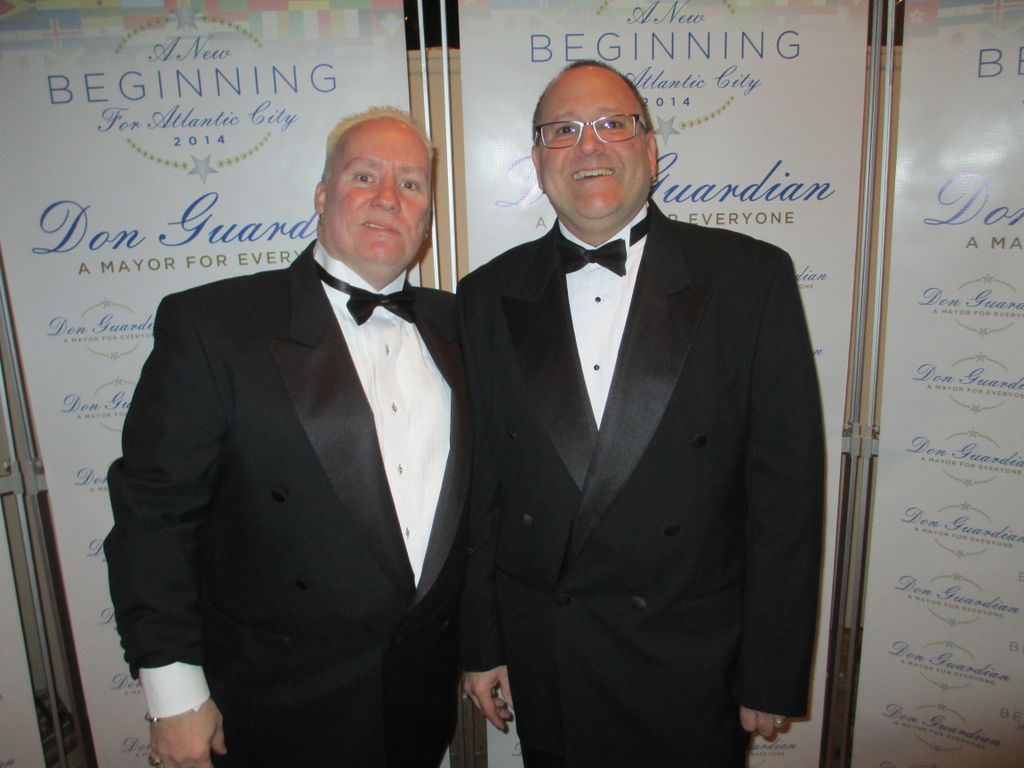 Wally & Bernie at a Gala Event.