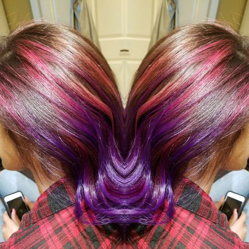 Pink and Purple Color Melt! 