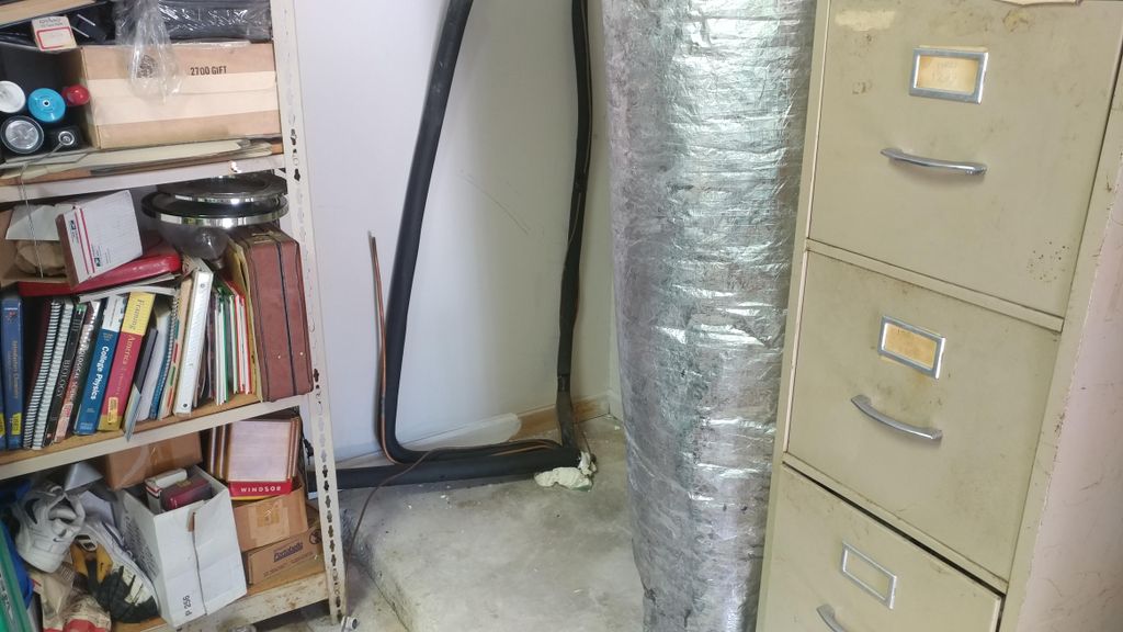 After ripping out old equipment, preparation is th