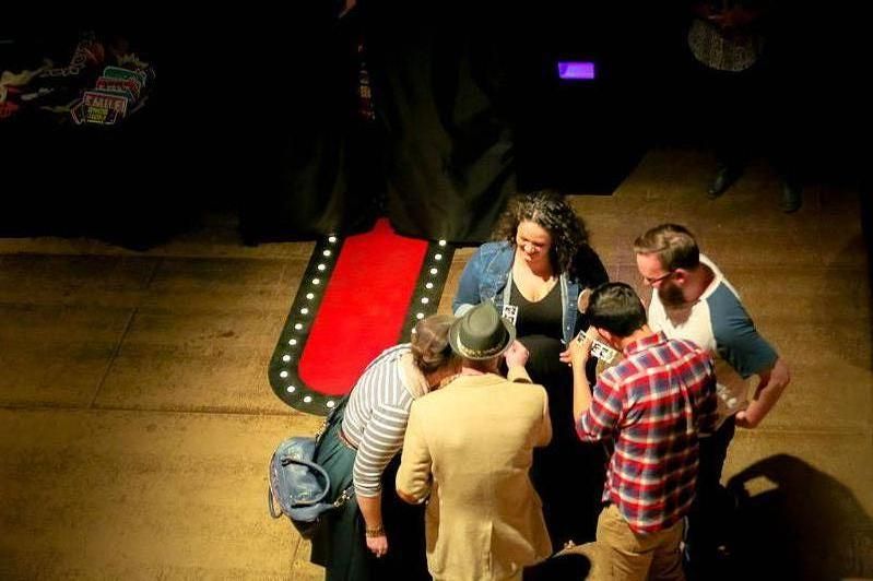 The photo booth is added entertainment for your gu