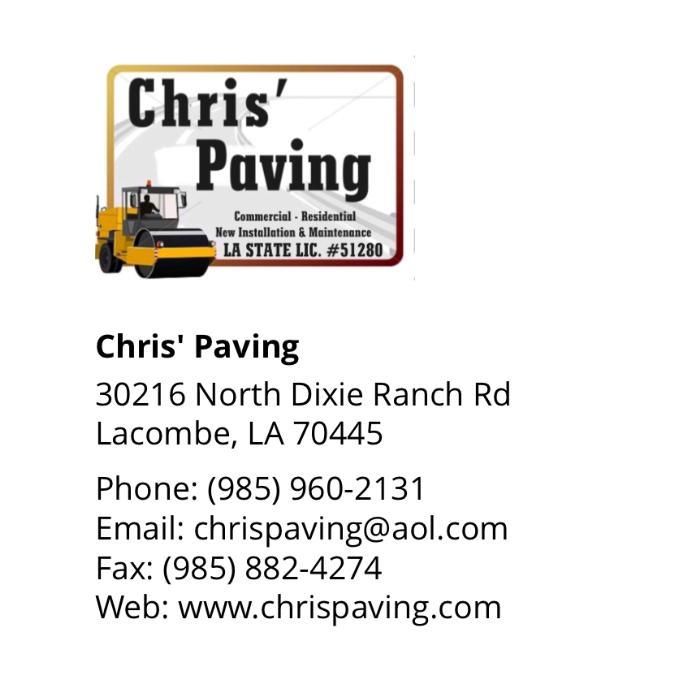 Chris' Paving LLC