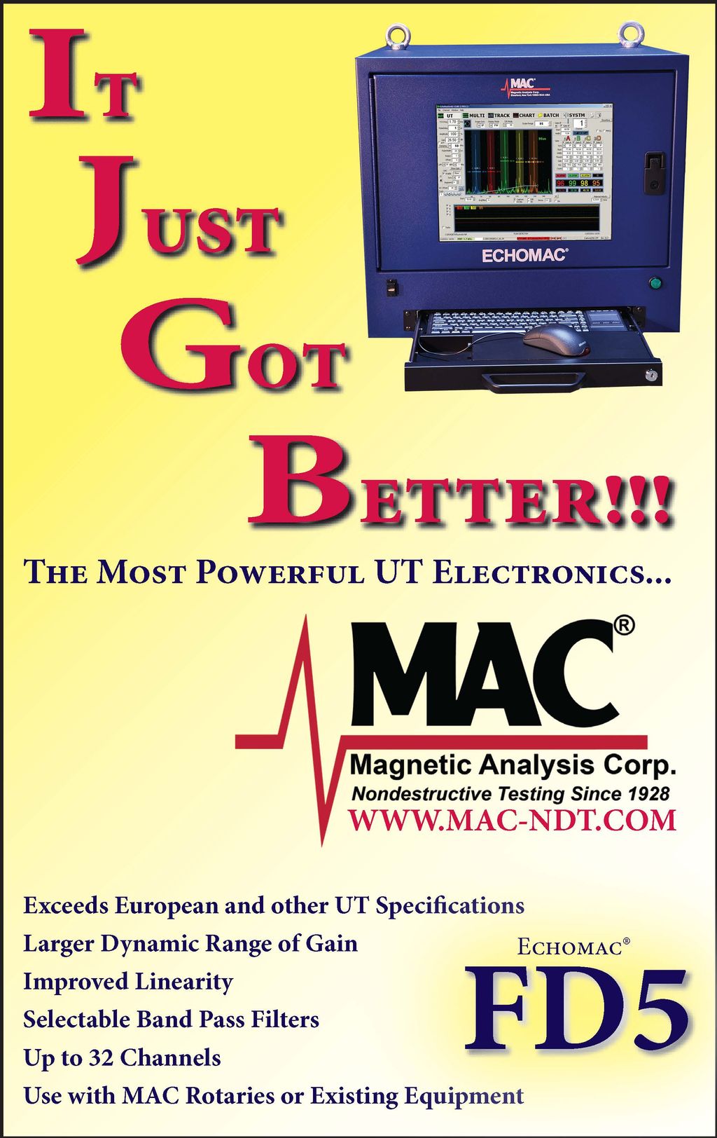 Industrial Industry Advertisement for New product 