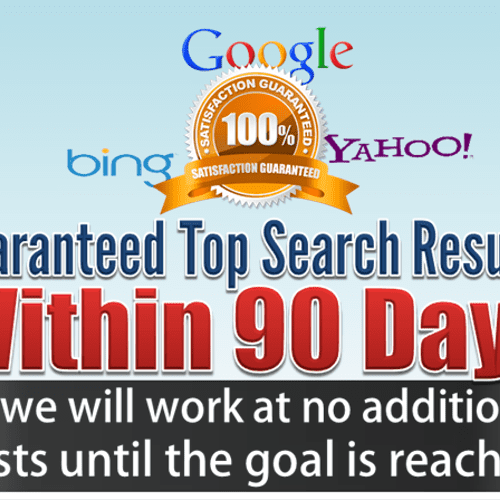 Gauranteed Top Serach Results
Within 90 Days