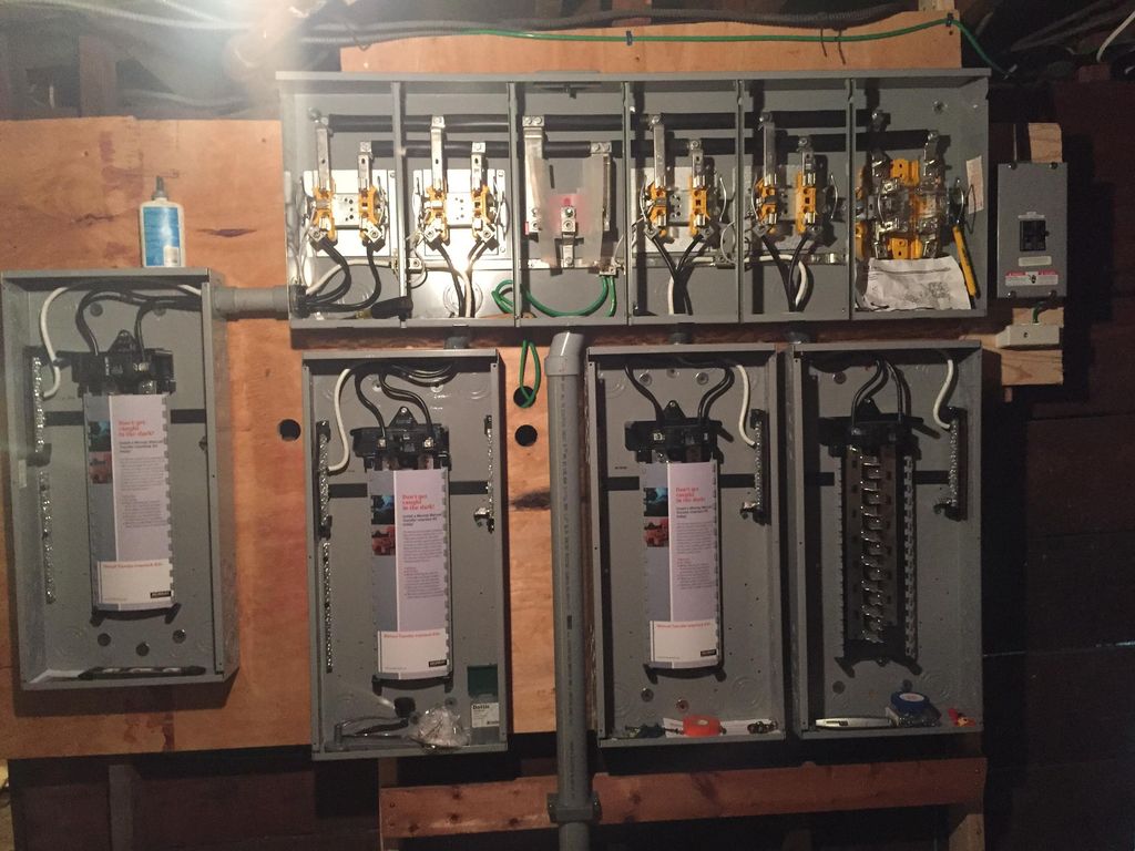 3 family electrical service