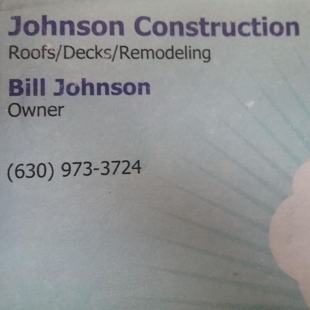 Johnson Construction, Roofing and Carpentry