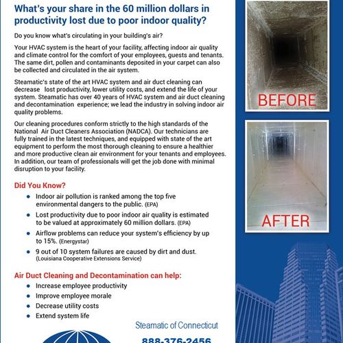 COMMERCIAL AIR DUCT / HVAC CLEANING