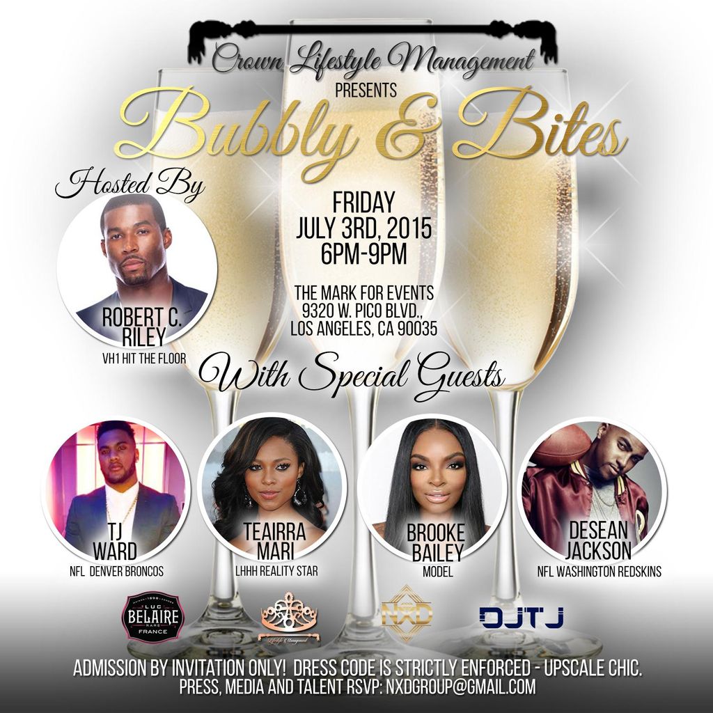 Celebrity Event Flyer