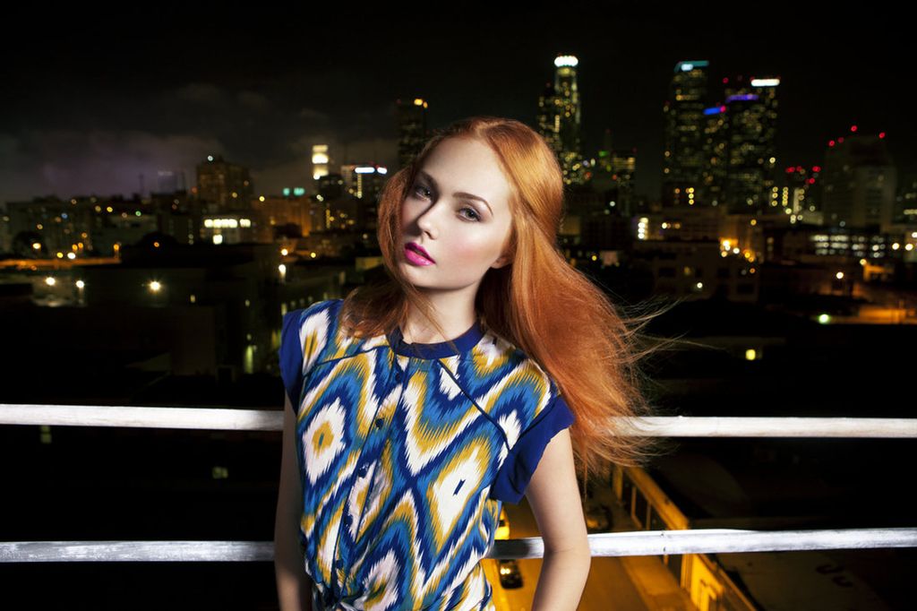 Fashion editorial for Where LA guestbook.