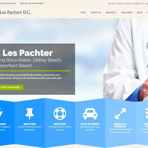 New Lead Gen Wordpress website for Chiropractor do