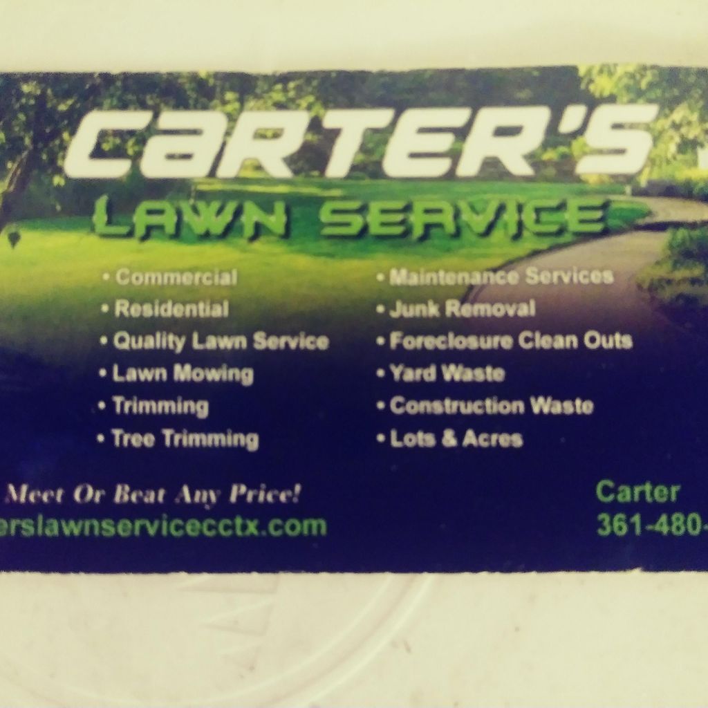 Carter's Lawn Service/ Professional Handy Man S...