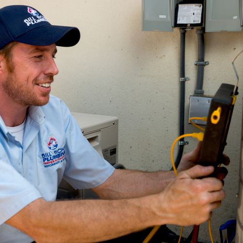 Professional service with a smile. Our heating & a