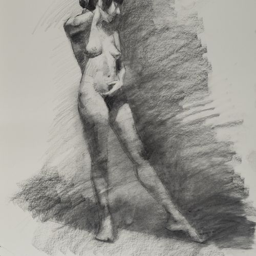 Example of Figure Drawing Study