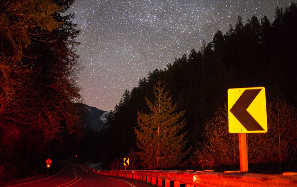 3 in the morning near Mt Hood