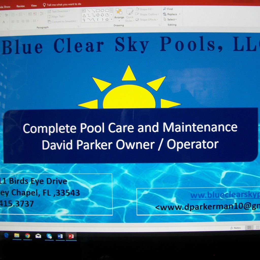Blue Clear Sky Pool Care in Wesley Chapel