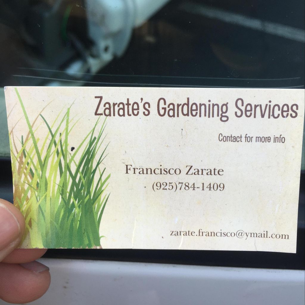 Zarate Gardening Services