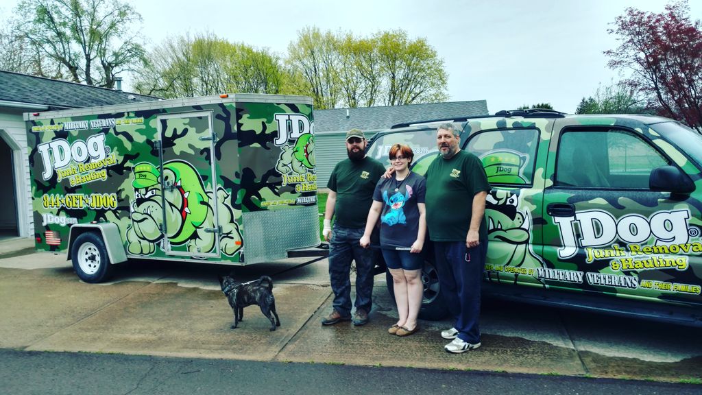 picture of the team for one of our happy customers