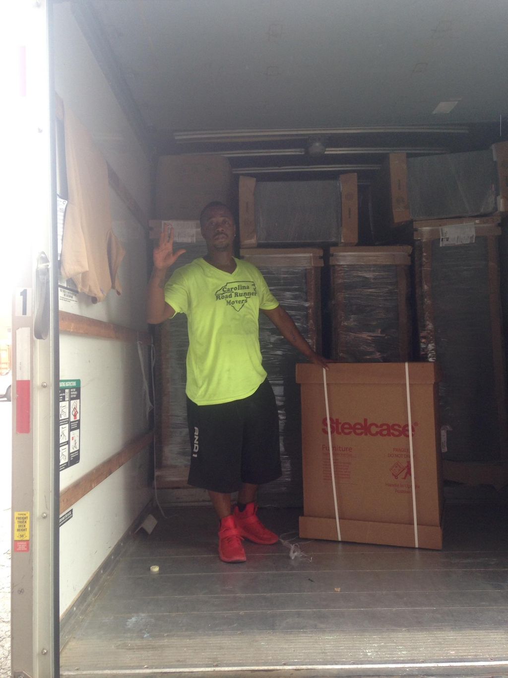 Another day on the job! Hello!