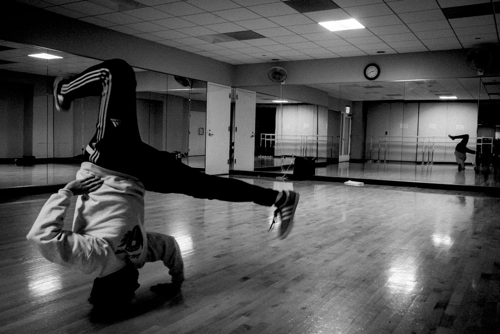 Headstand skill work/spins