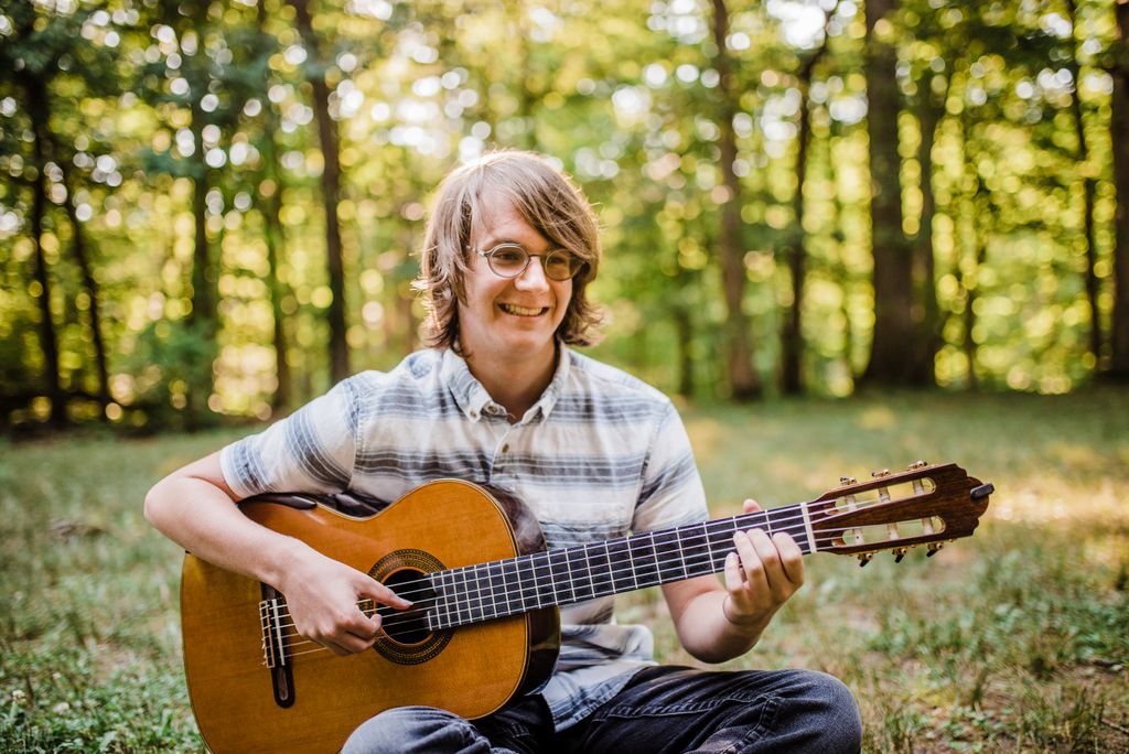 Vocal students sometimes accompany themselves.