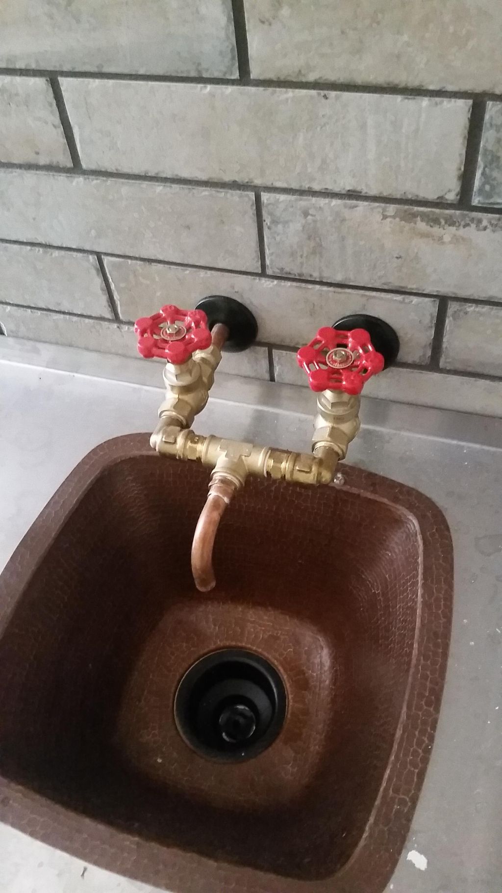 A faucet that I fabricated for a customer 