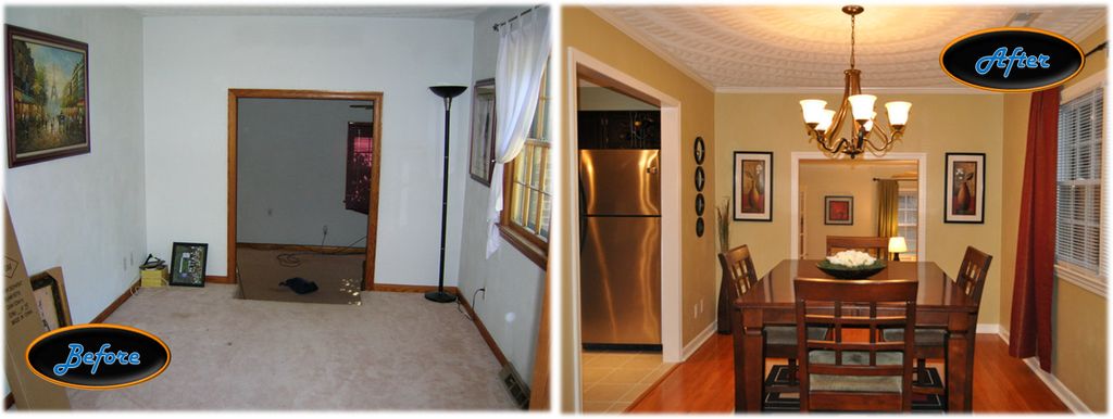 Dining Room - Create new entrance from kitchen are