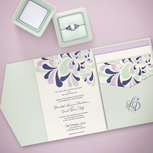 The Liz Wedding Invitation set
