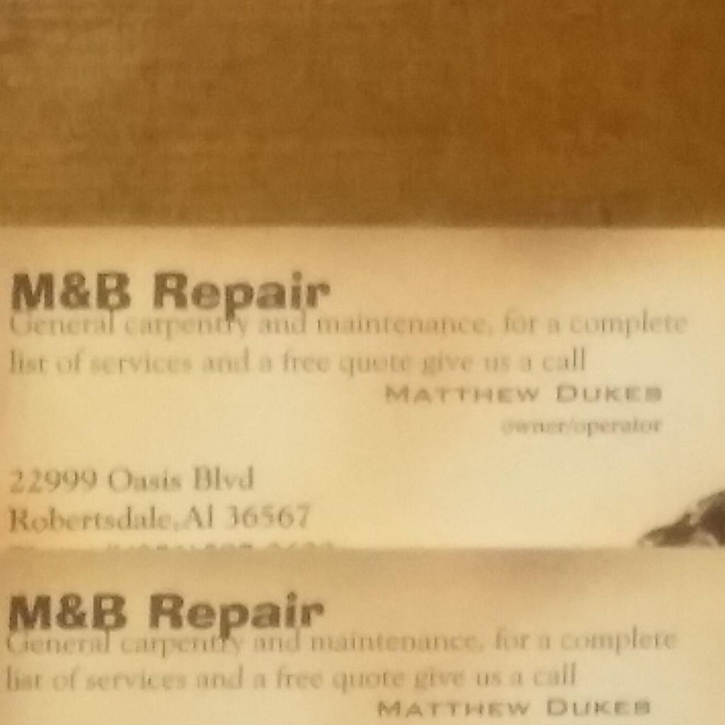 M&B Repair