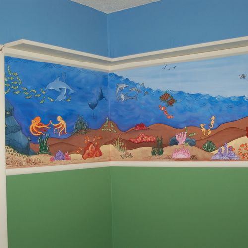 Nursery Mural 3x20, Traverse City, MI
