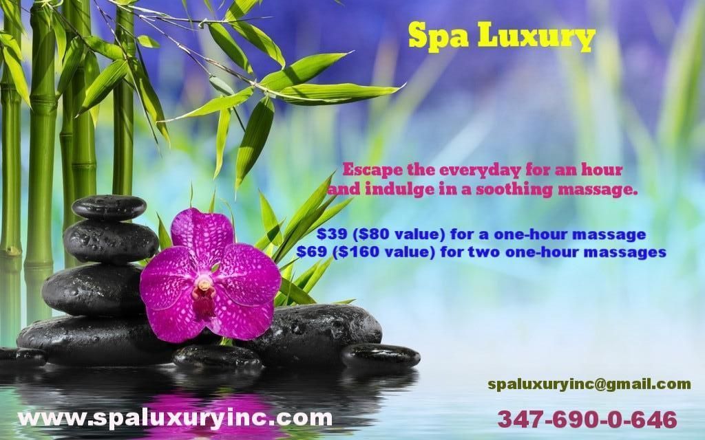 Enjoy this offer and reduce stress, call for an ap
