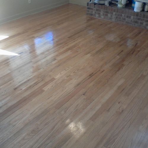 Hardwood Floor Refinished in Pleasant Hill ,N.C.