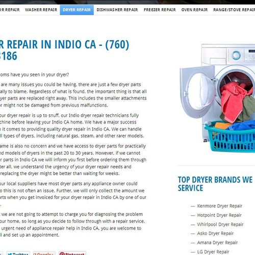 Professional Appliance Repair of Indio
When Applia