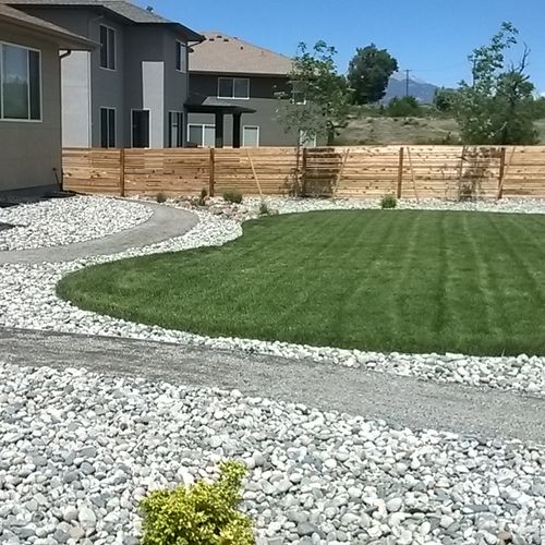 real grass